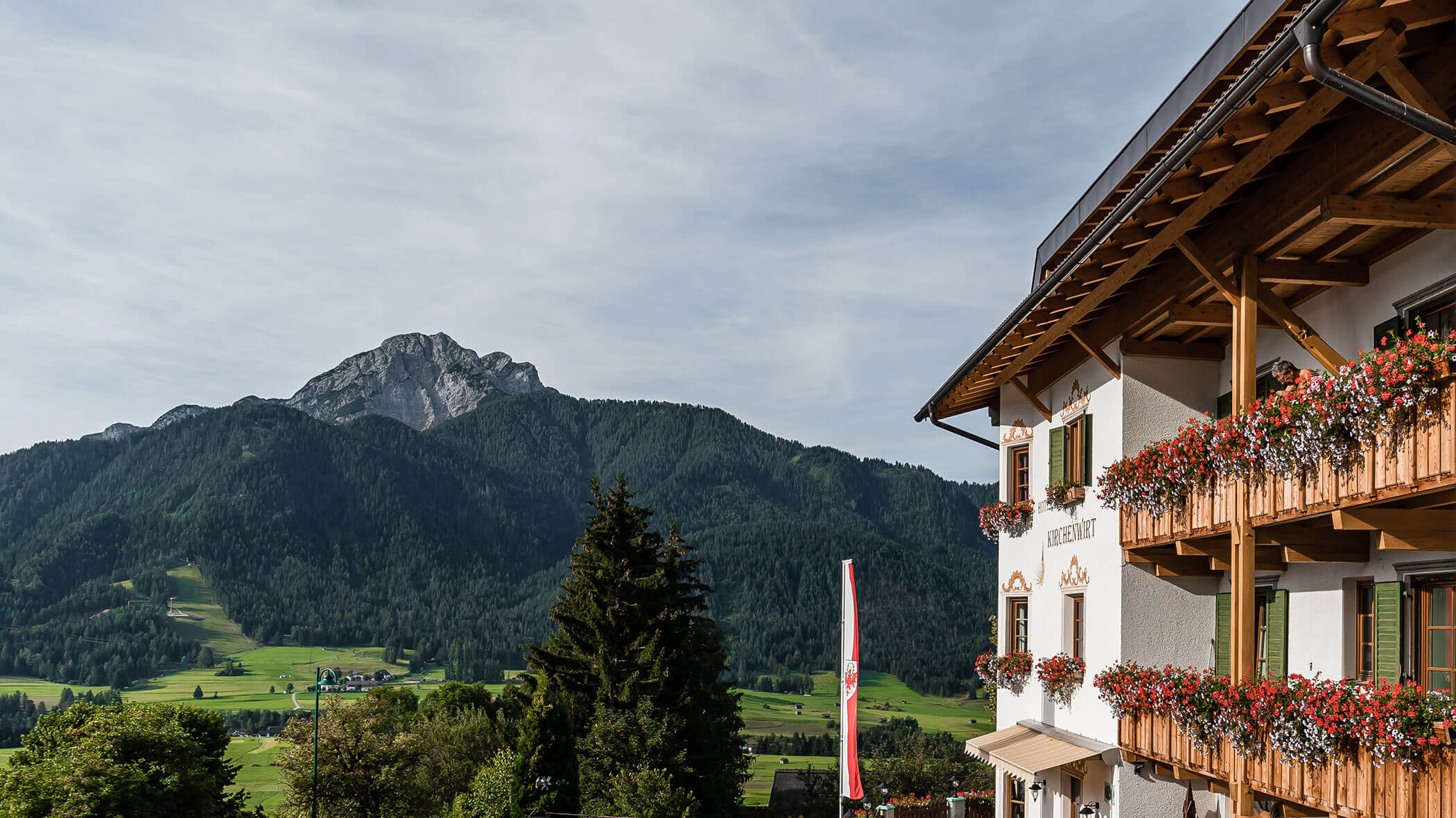 Hotel Kirchenwirt im Sommer
