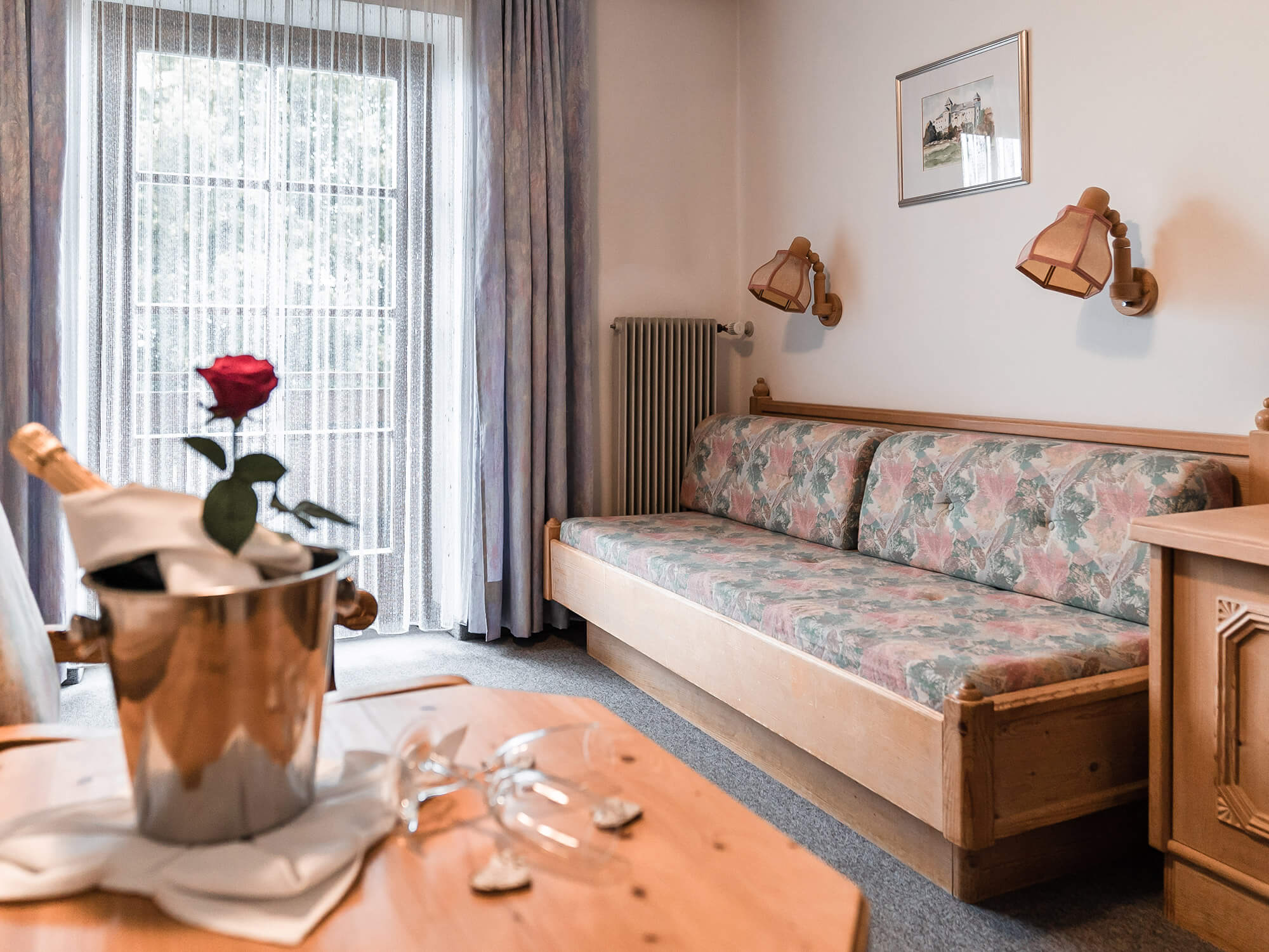 Divano e moquette - Cristallo